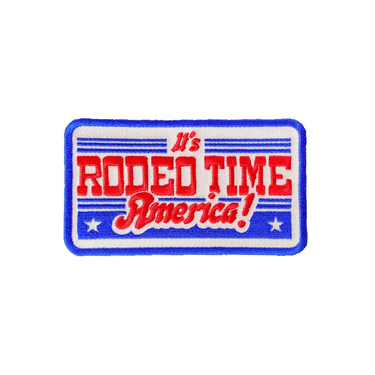 It's Rodeo Time America Patch